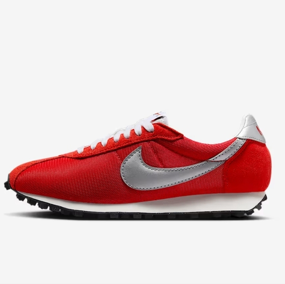 Nike LD-1000 Red & Silver Women's Shoes, Retail Price $105.00 USD - Picture 1 of 16